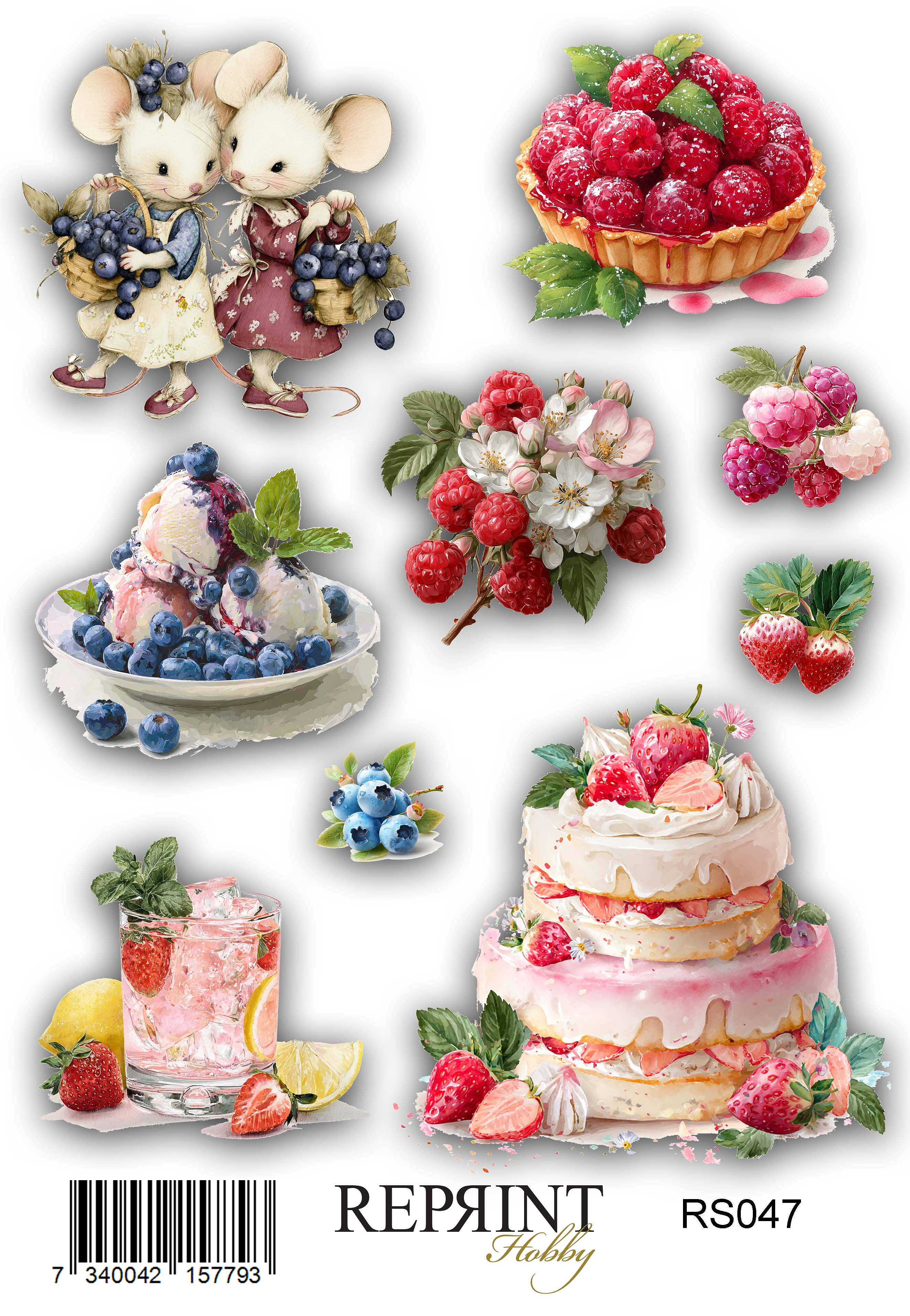 Reprint - Summer Garden Collection - Summer Garden - Paper Stickers