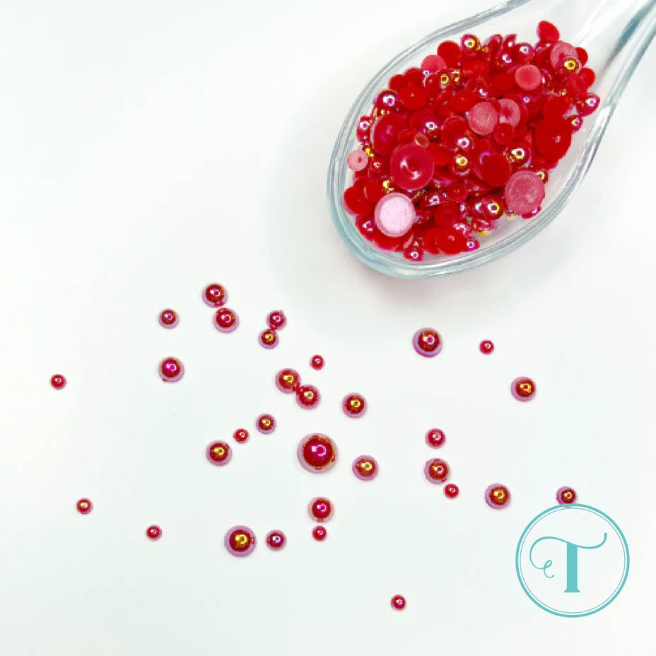 Trinity Stamps - Satin Bauble - Radiant Red