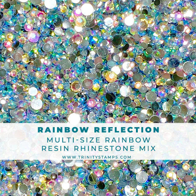 Trinity Stamps - Rhinestones - Rainbow Reflection