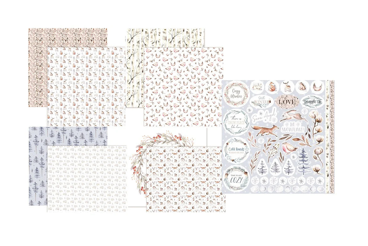 Reminisce - Cozy Winter - Collection Kit -    12x12"