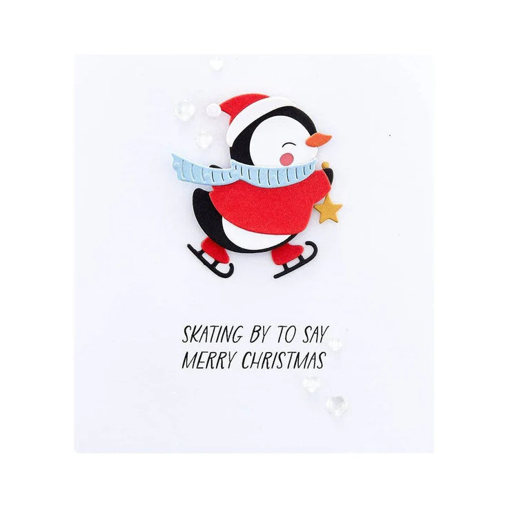 Spellbinders - Dies - The Dancin' Christmas Collection - Dancin' Penguin