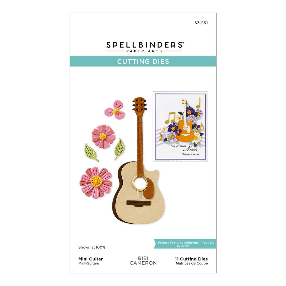 Spellbinders - Dies - Mini Guitar