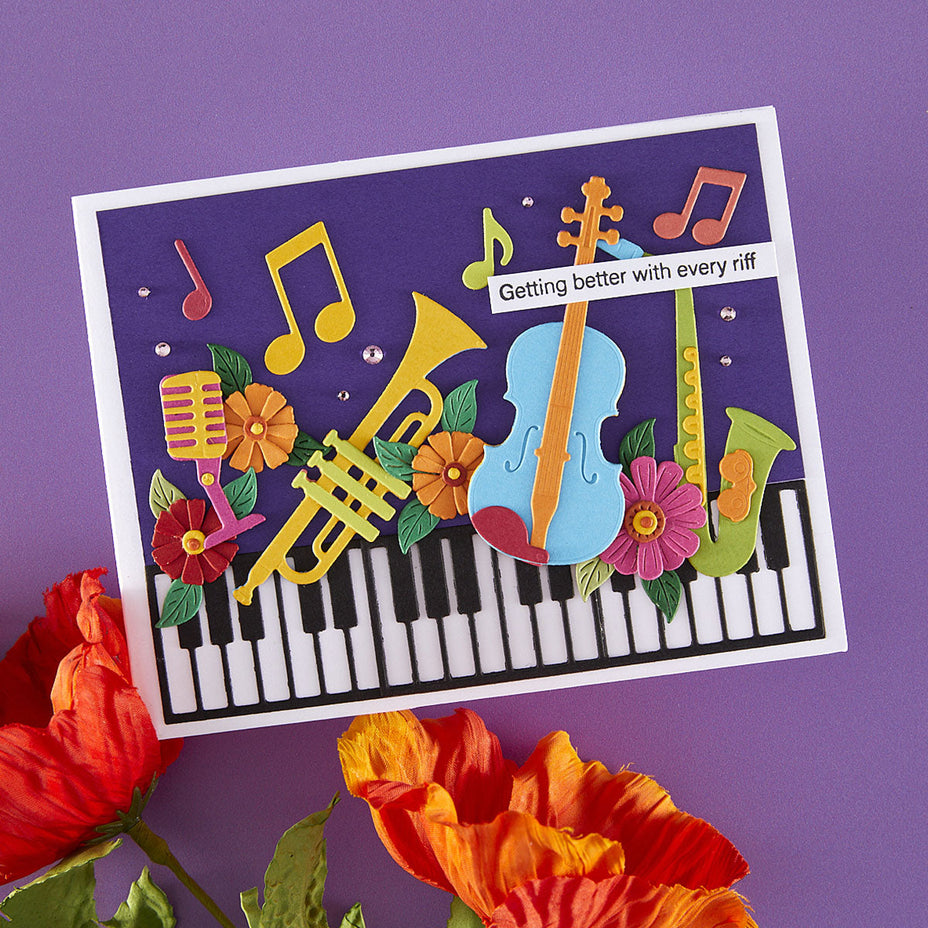 Spellbinders - Dies - Mini Musical Instruments