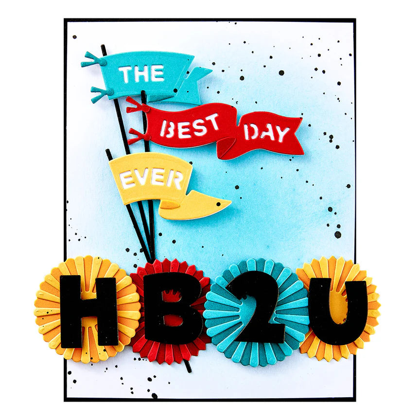 Spellbinders - Dies - Say Cheese Classic Mouse - Bundle - Alphabet & Numbers