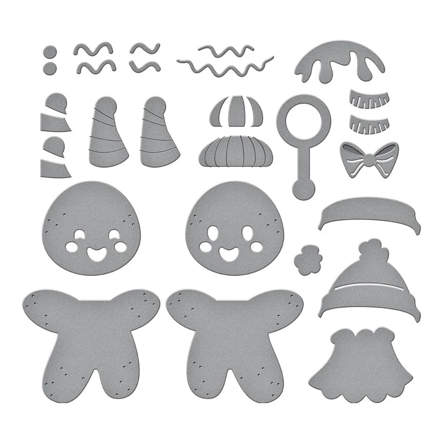 Spellbinders - Dies - Dancin' Gingerbread