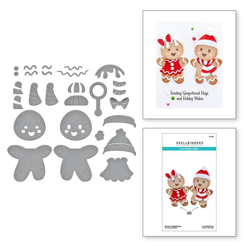 Spellbinders - Dies - Dancin' Gingerbread