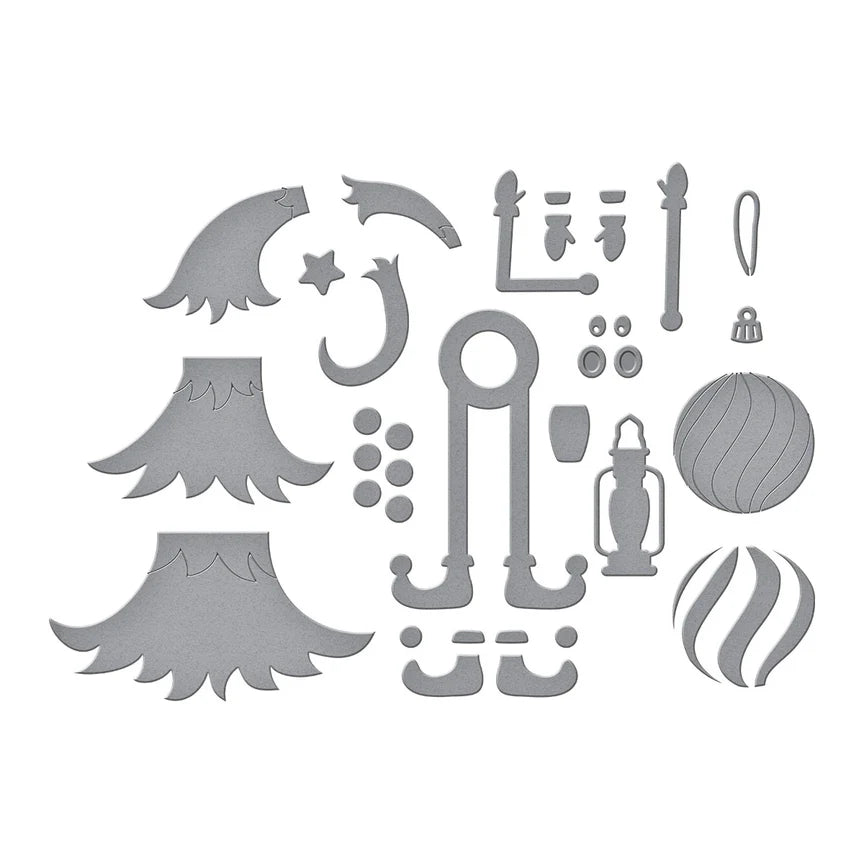 Spellbinders - Dies - The Dancin' Christmas Collection - Dancin' Douglas