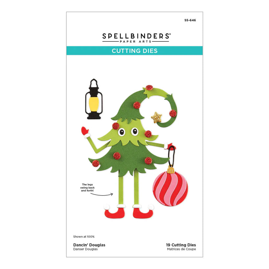 Spellbinders - Dies - The Dancin' Christmas Collection - Dancin' Douglas