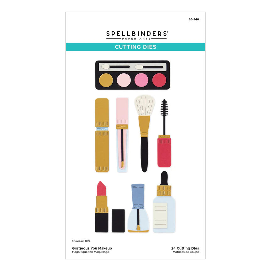 Spellbinders - Dies - Gorgeous you makeup