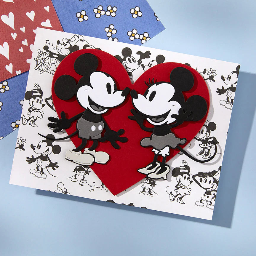 Spellbinders - Dies - Say Cheese Classic Mouse - Steamboat Willie Duo