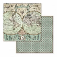 Stamperia  - Voyages Fantastiques  - Paper Pad  10 pk - 12 x 12"