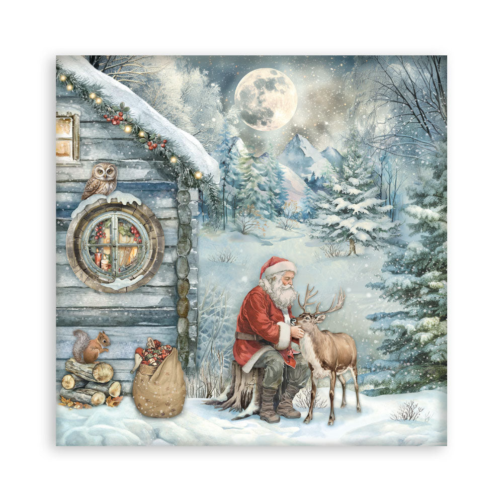 Stamperia - The Owl's house - Singled sided - Paper Pad 22 pk - 12 x 12"