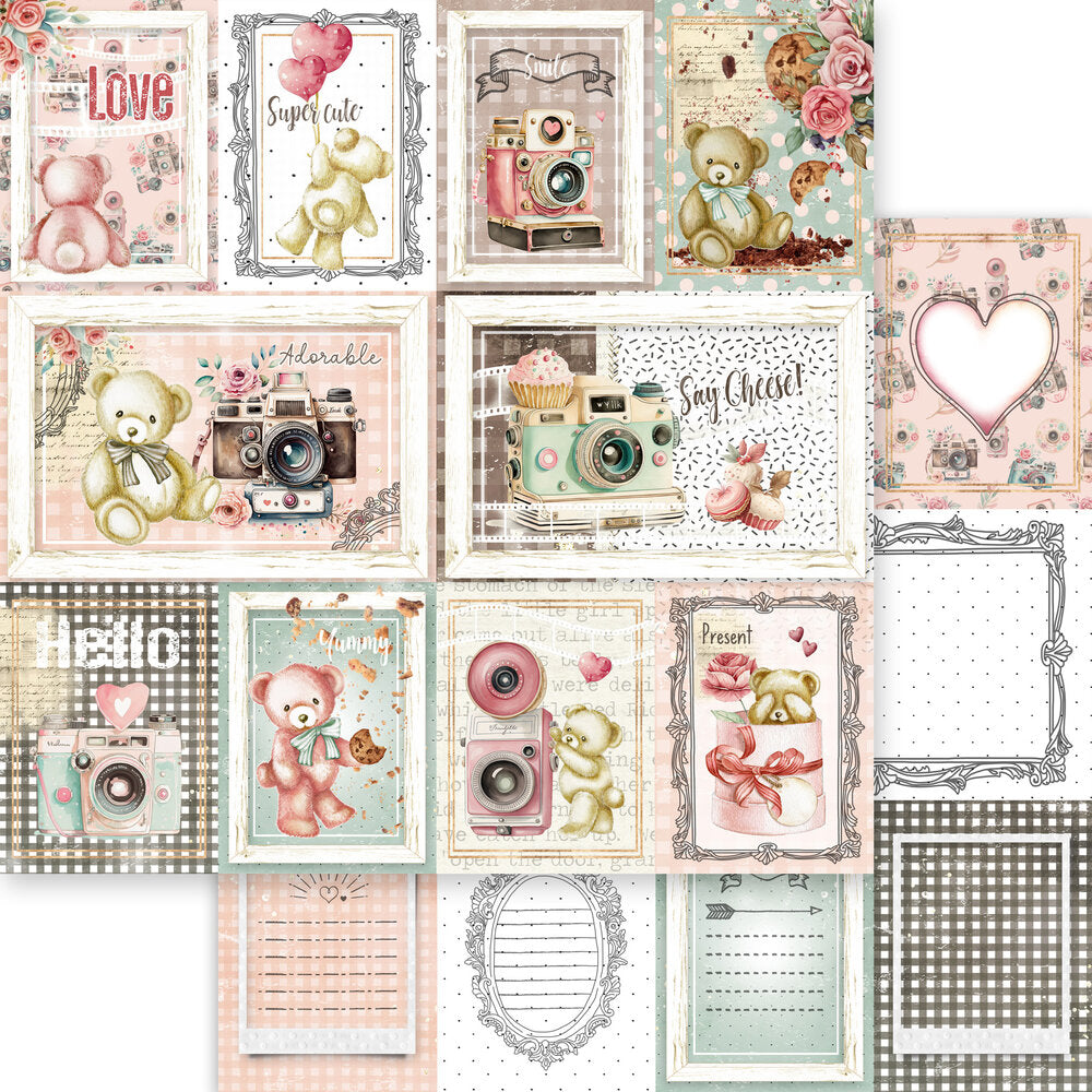 Asuka Studio - Beary Sweet - Paper Pack - 12 x 12"