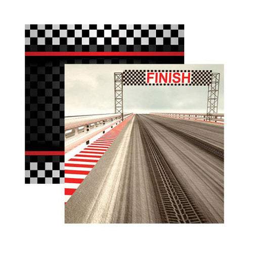 Reminisce - Checkered Flag - Collection Kit  - 12x12"