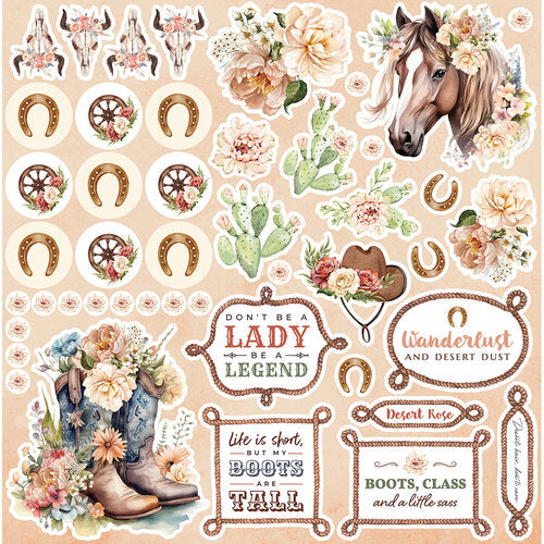 Reminisce - Desert Rose - Collection Kit  - 12x12"