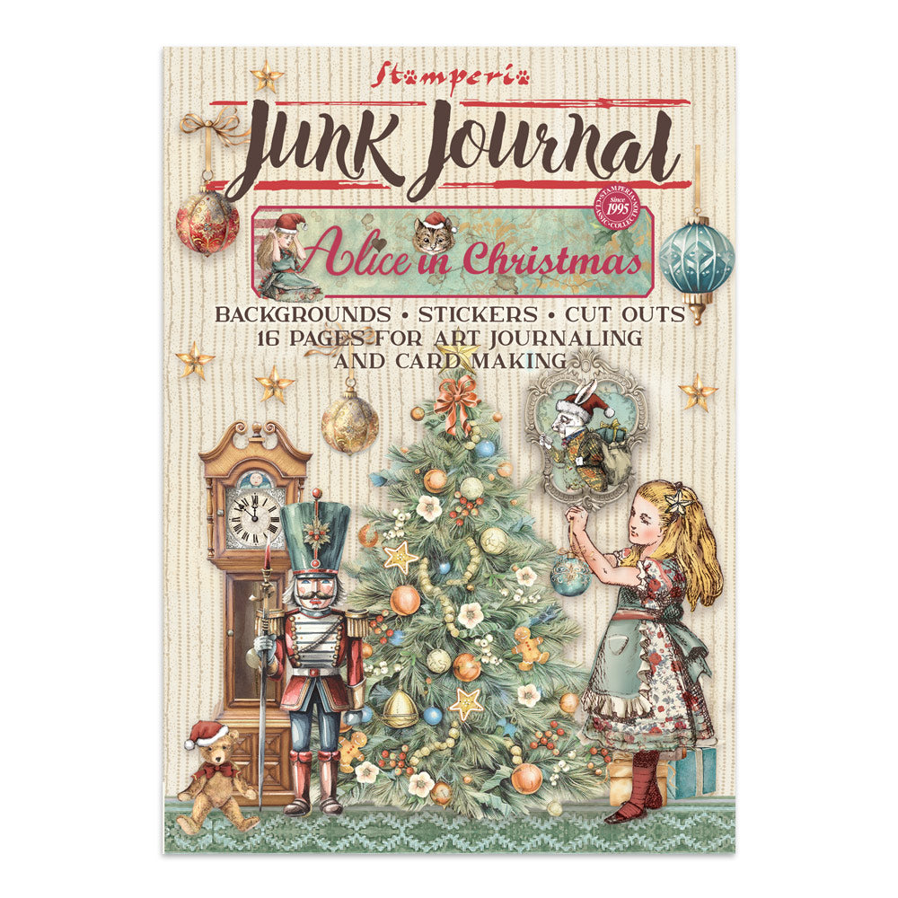 Stamperia - Junk Journal - Alice in Christmas