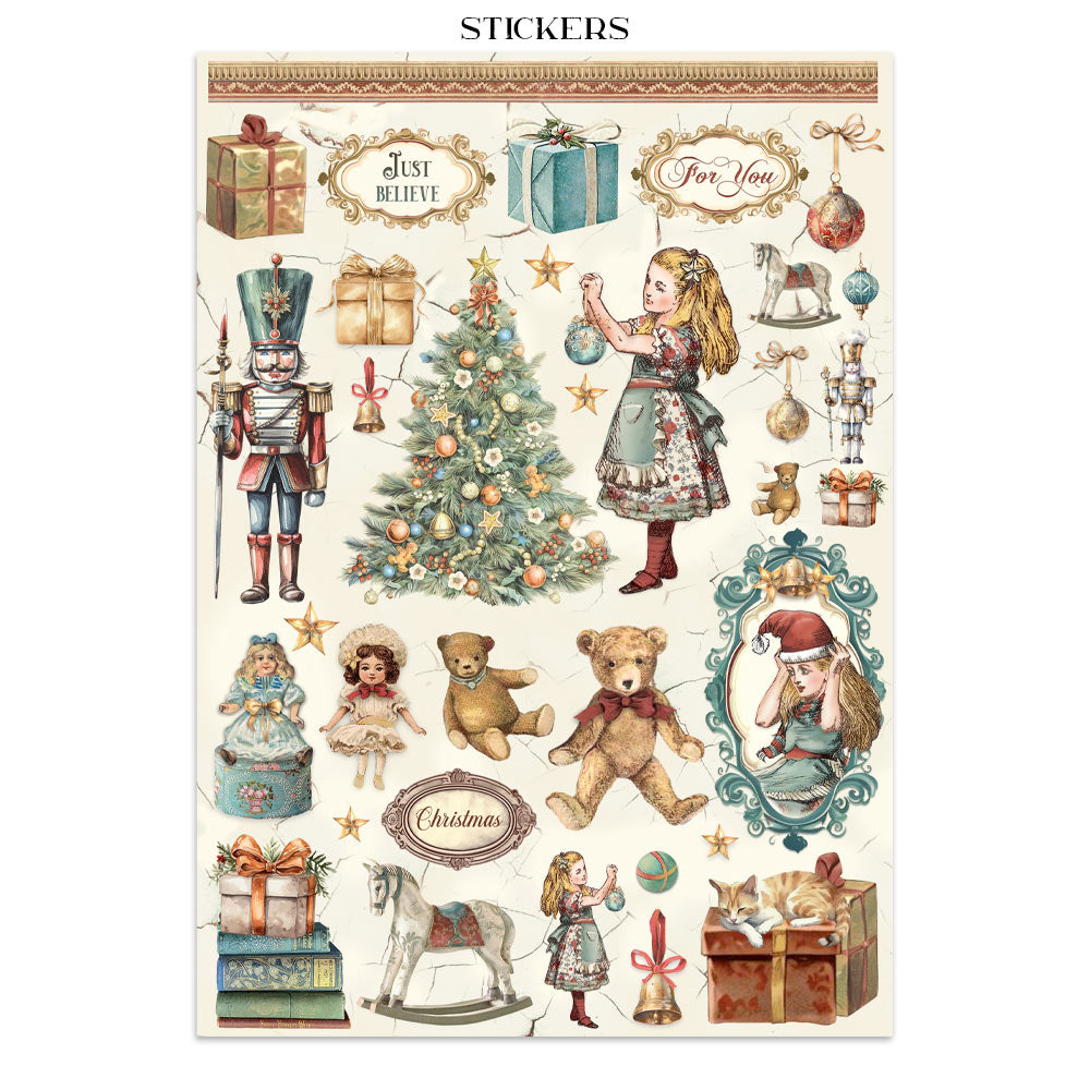 Stamperia - Junk Journal - Alice in Christmas