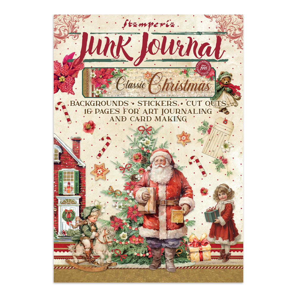 Stamperia - Junk Journal - Classic Christmas - A4