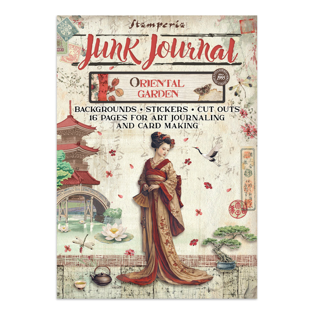 Stamperia - Junk Journal - Oriental Garden - A4