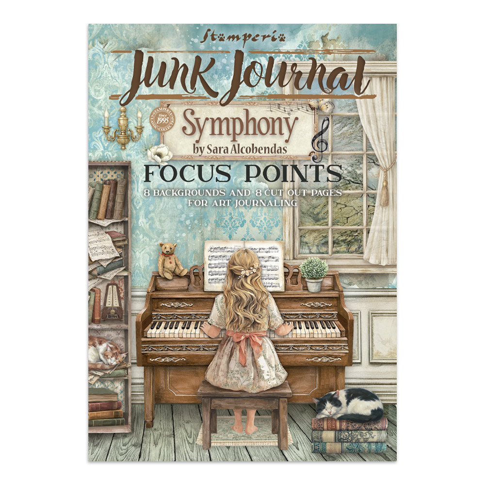 Stamperia - Junk Journal - Symphony - Focus Points - A5