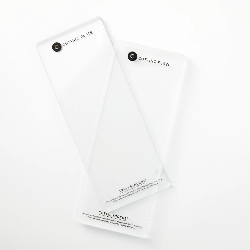 Spellbinders - Compact Cutting Plates - Clear (C)
