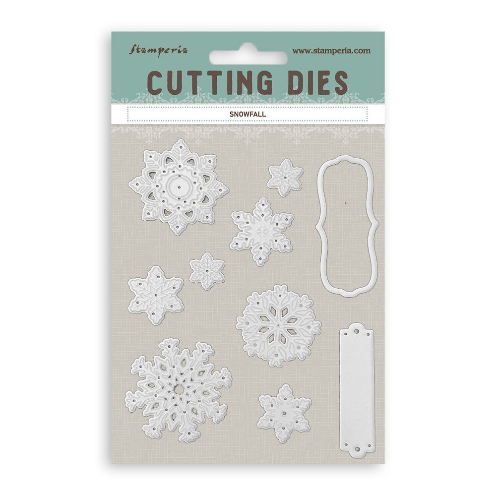Stamperia - Dies - Christmas Snowfall