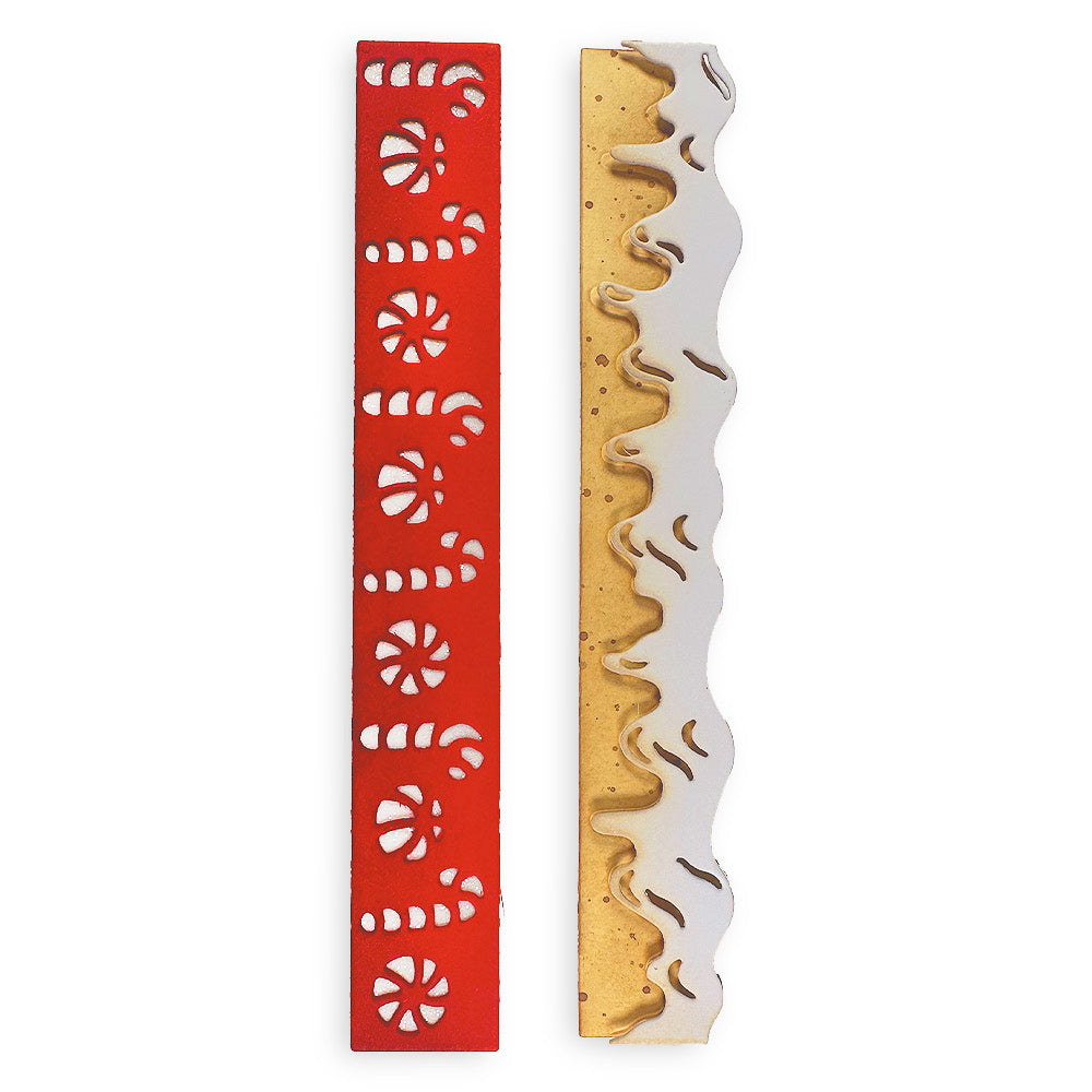 Spellbinders - Dies - Candy Christmas - Sweet borders