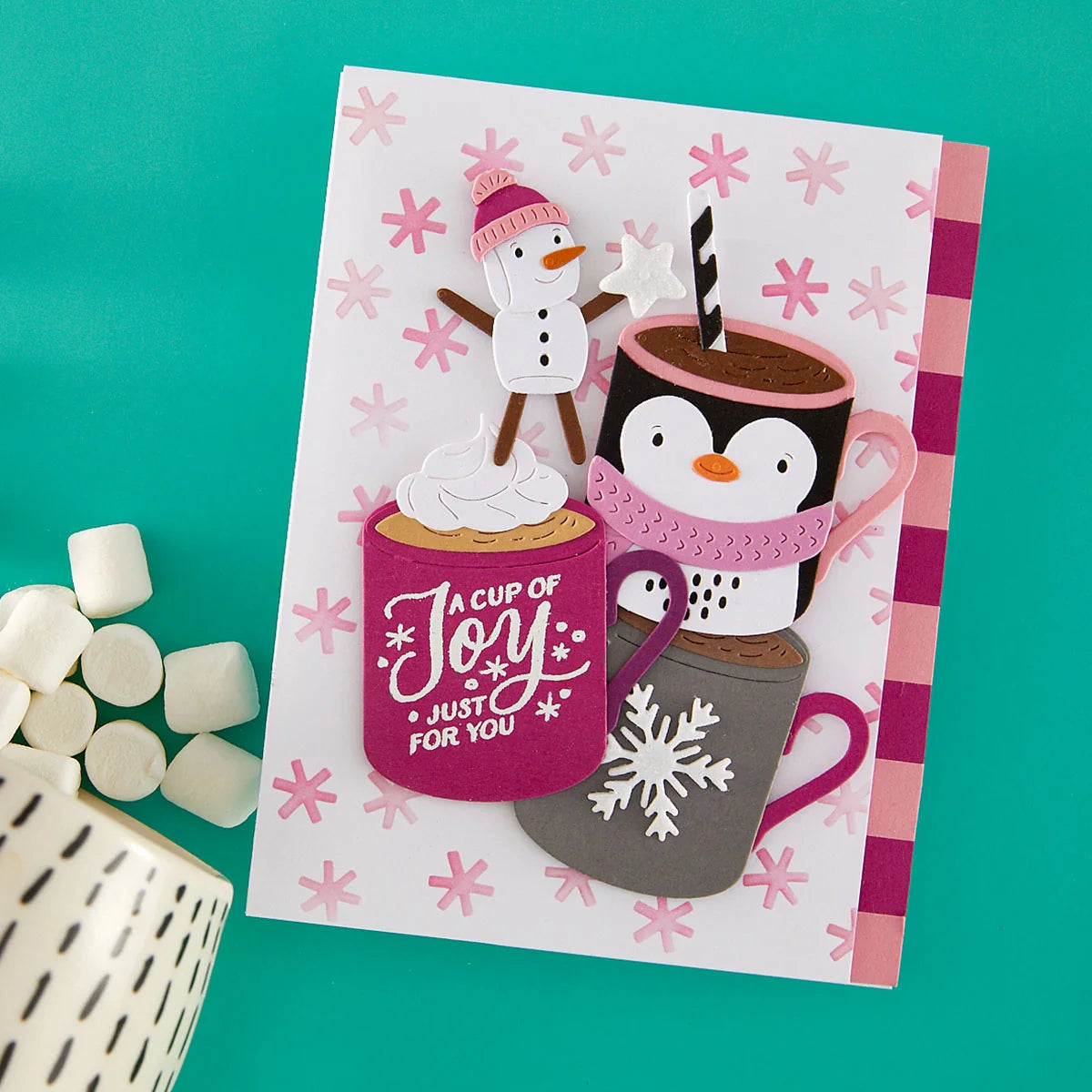 Spellbinders - Dies - Mugs and Kisses - Mug Friends