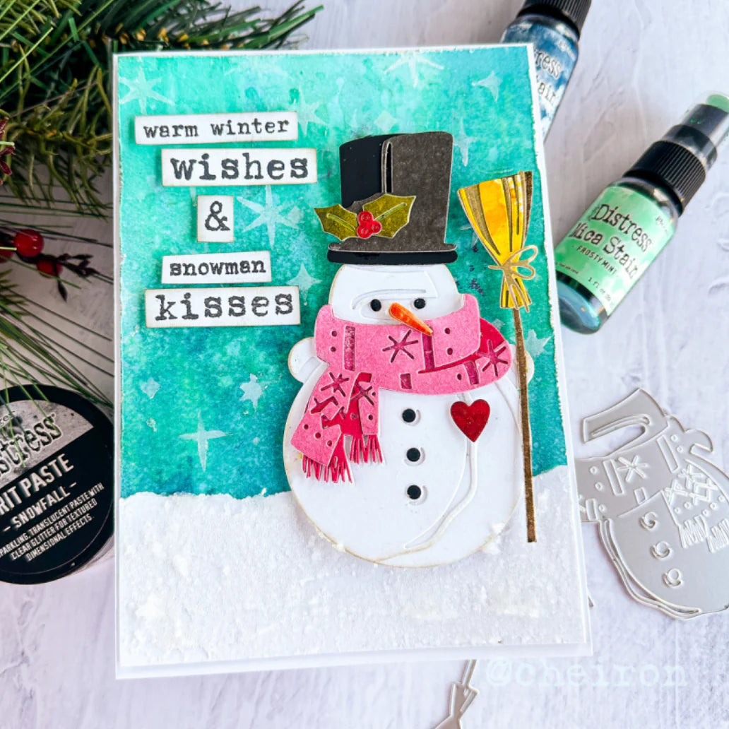 Sizzix - Tim Holtz Alterations - Thinlits - Winston