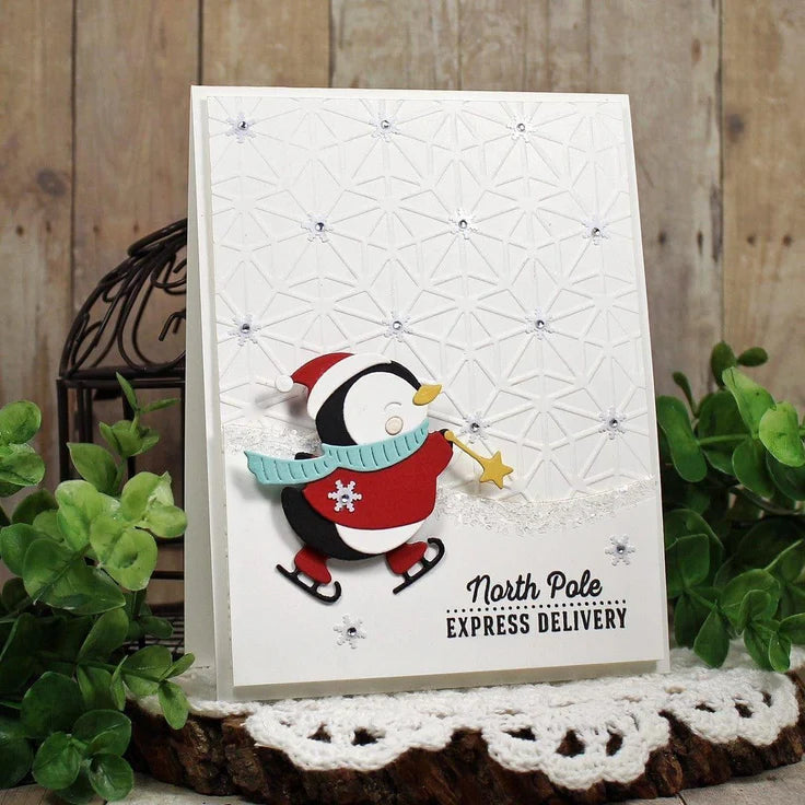 Spellbinders - Dies - The Dancin' Christmas Collection - Dancin' Penguin