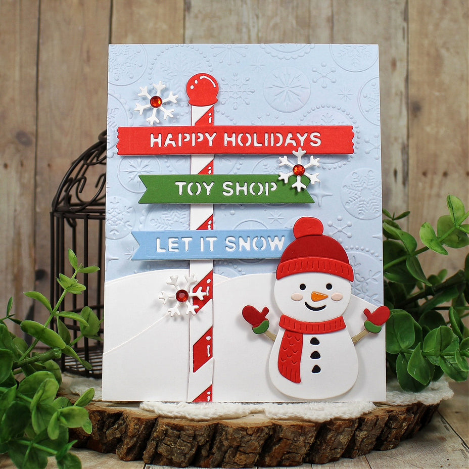 Spellbinders - Dies - North Pole Sentiments