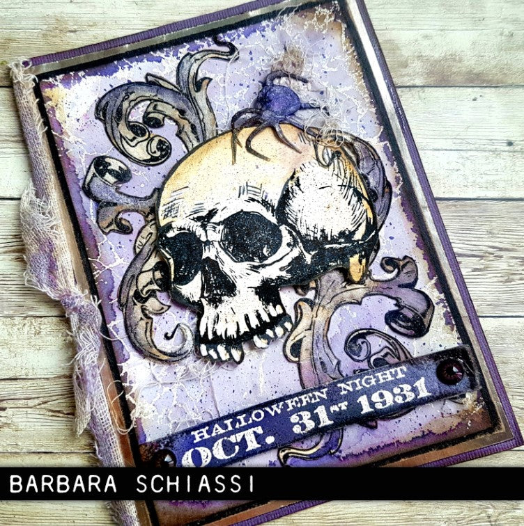 Tim Holtz Collection - Cling Stamps - Foreboding