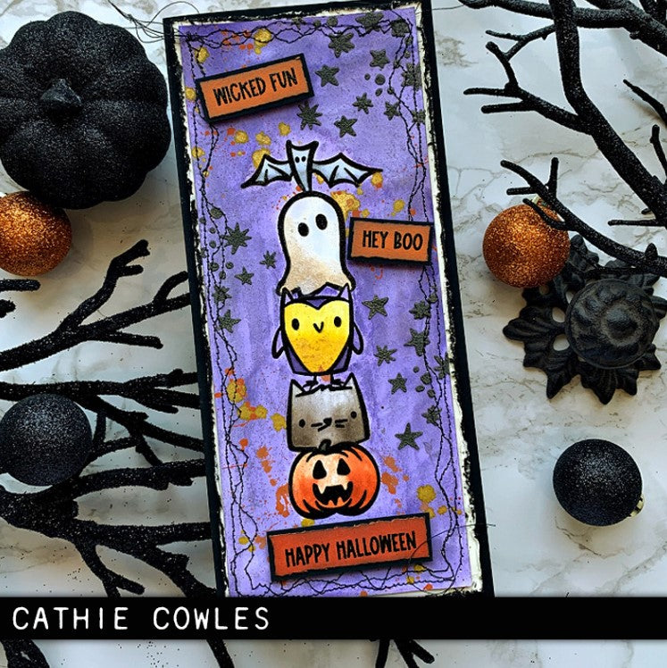 Tim Holtz Collection - Cling Stamps - Tiny Frights