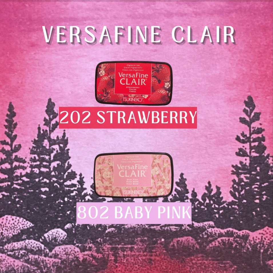 VersaFine Clair - Ink Pad - Strawberry