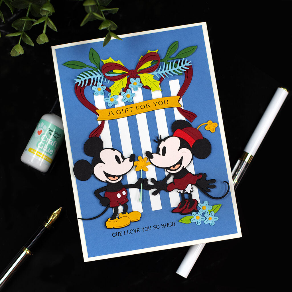 Spellbinders - Dies - Say Cheese Classic Mouse - Steamboat Willie Duo