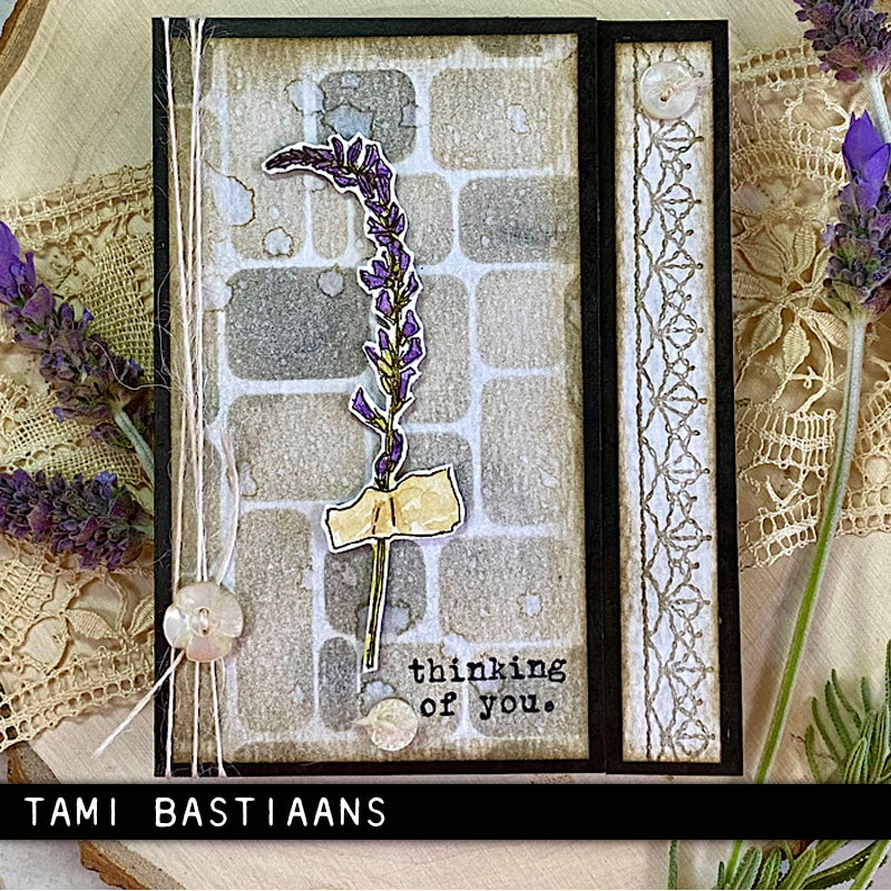 Tim Holtz -  Stencil - Labels