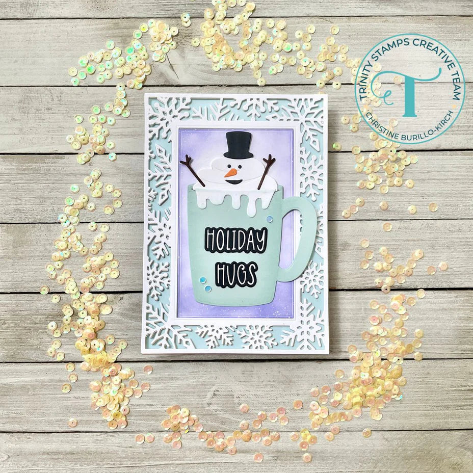Trinity stamps - Dies - Freezin Season Mug Add-on