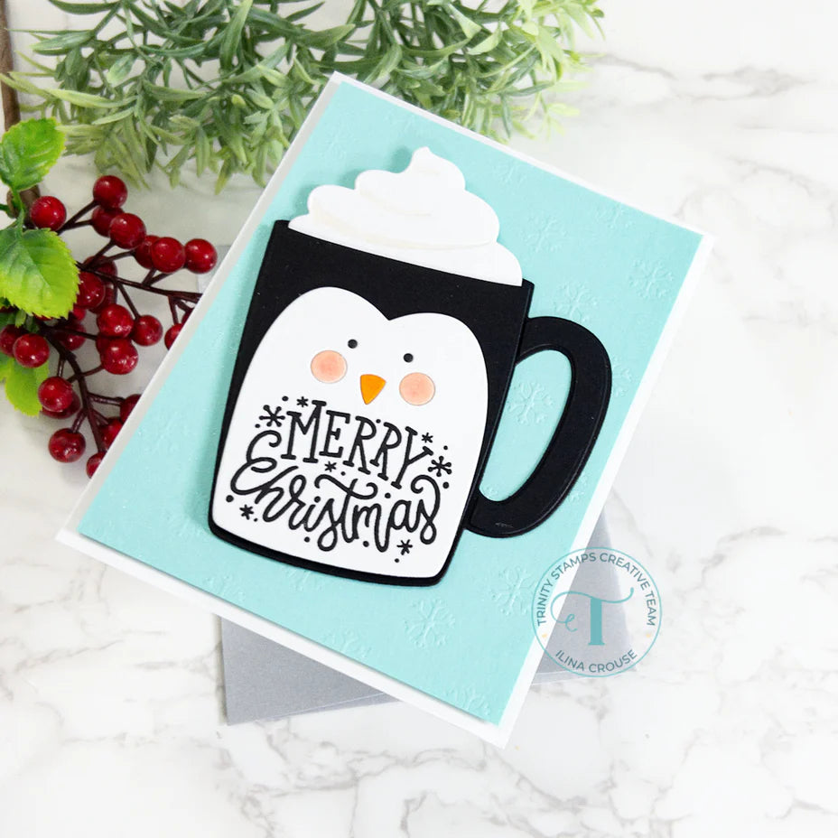 Trinity stamps - Dies - Freezin Season Mug Add-on