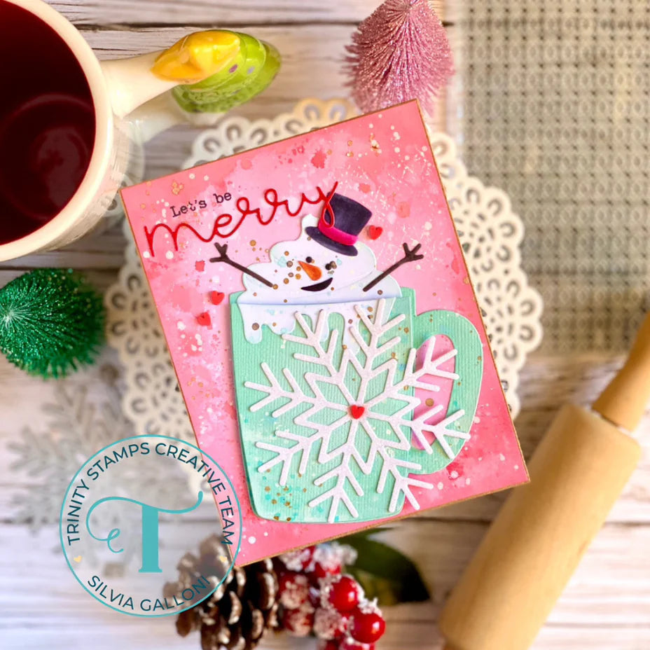 Trinity stamps - Dies - Freezin Season Mug Add-on