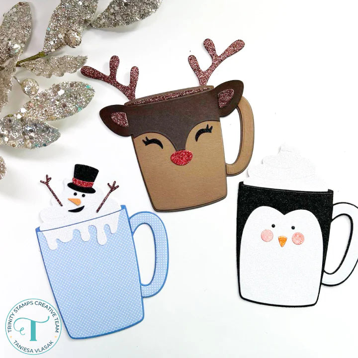 Trinity stamps - Dies - Freezin Season Mug Add-on