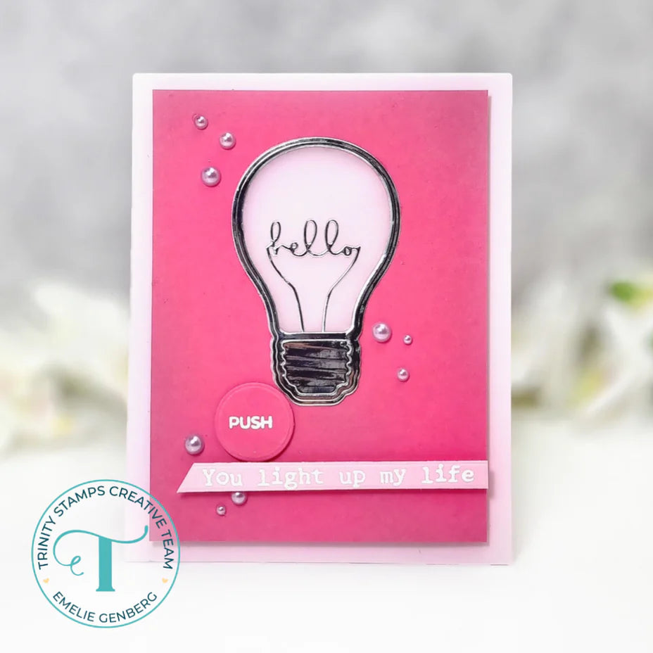 Trinity stamps - Die set - Thanks A Watt