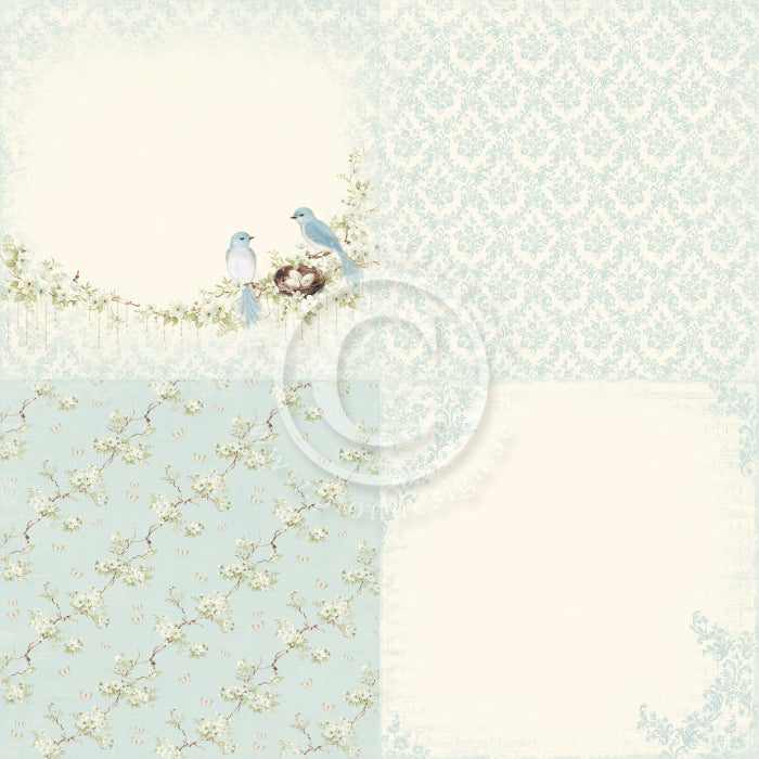 Pion Design - The Songsbird's Secret - Nesting Birds 6x6" Tum 12x12"