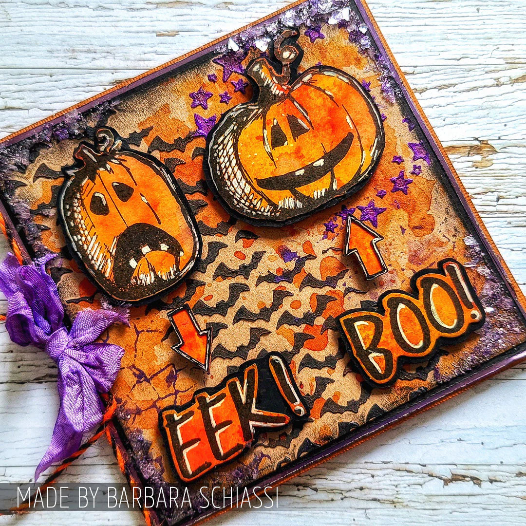 Tim Holtz - Mixed Media Set - Stamp/Stencil - EEK A Boo