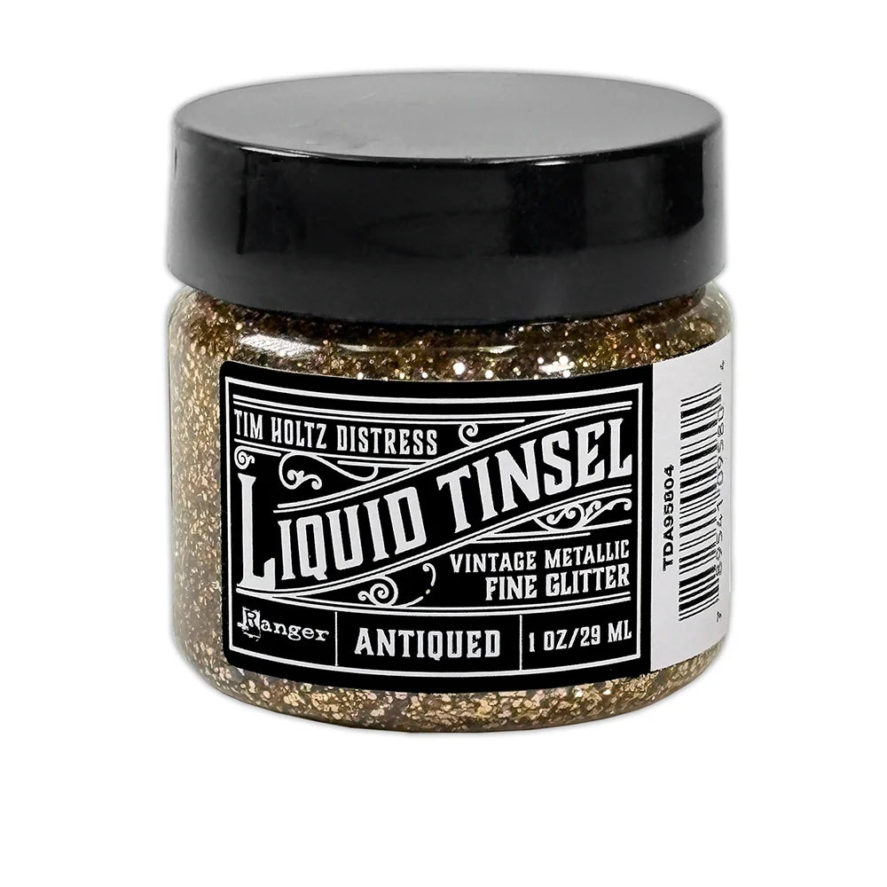 Tim Holtz Distress - Antiqued Liquid Tinsel - Fine 1oz