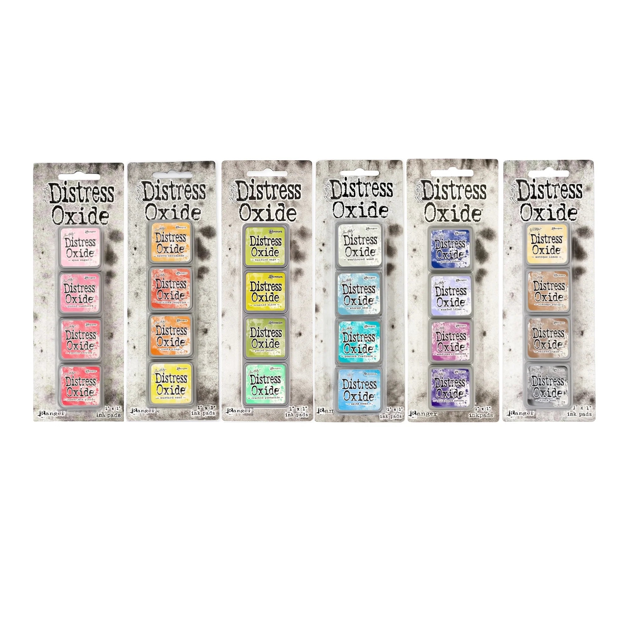 Tim Holtz - Bundle - Distress Mini Oxide Ink set 1 - set 6