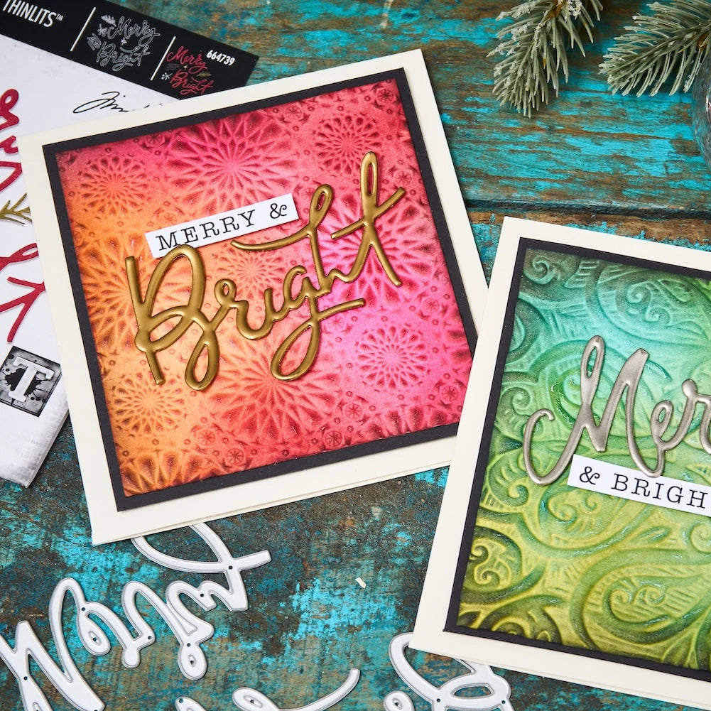 Sizzix/Tim Holtz - 3D Embossing Folder - Vault - Kaleidoscope Large - A5