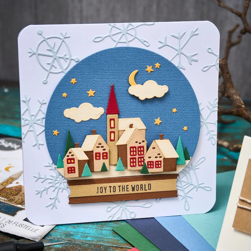 Sizzix - Tim Holtz Alterations - Thinlits - Snowglobe - ventet på lager i oktober