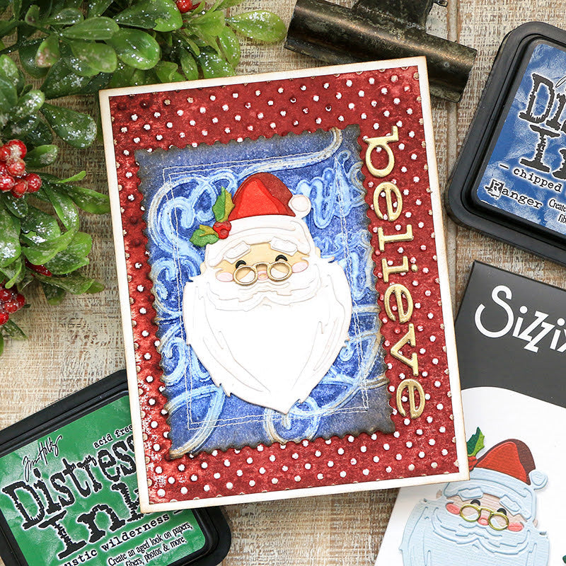 Sizzix - Tim Holtz - Thinlits - Vault Letter to Santa