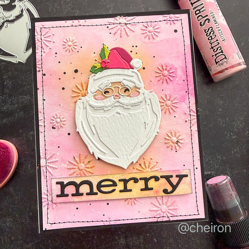 Sizzix - Tim Holtz - Thinlits - Vault Letter to Santa