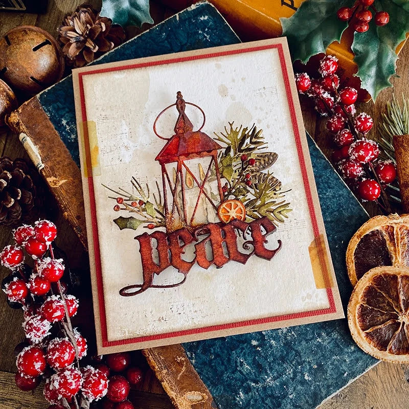 Sizzix - Tim Holtz - Thinlits - Vault Winter Candlelight